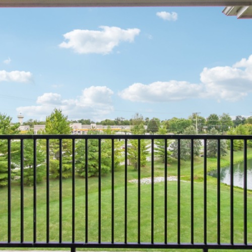 Nice views from the patio