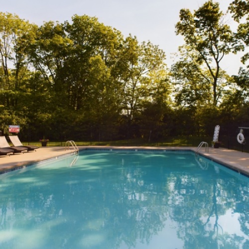 photo of swimming pool and sundeck